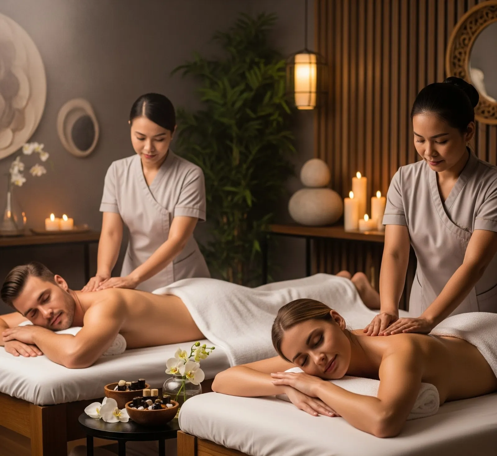Masaje relajante en Laurel Spa Medellín